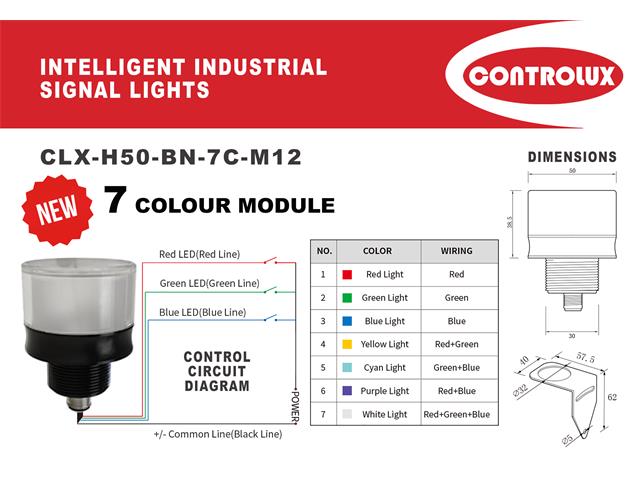 CLX-H50-BN-7C-M12 - Industrial Automation -