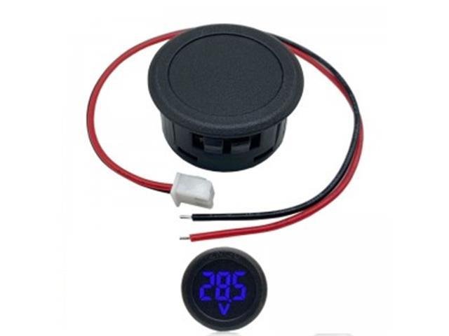 CMU 34MM RD DC DIG PANEL MET BLU - Panel Meters -