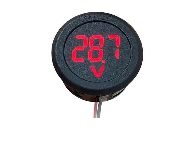 CMU 34MM RD DC DIG PANEL MET RED - Panel Meters -