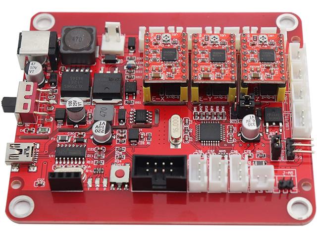CMU GRBL 3AXIS STEPPER CONTROL - 3D & CNC Controllers & Shields -