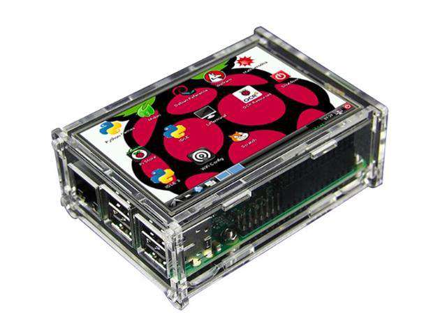 CMU RASP PI B+ ENC FOR 3.5IN LCD - Internet of things (IoT) Enclosures -