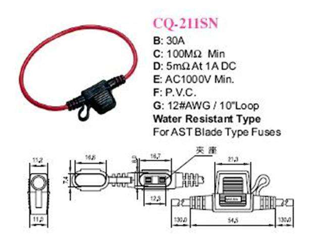 CQ211SN - Fuses -