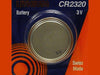 CR2320 - Batteries -