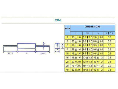 CRL10W 0R1 5% - Resistors -