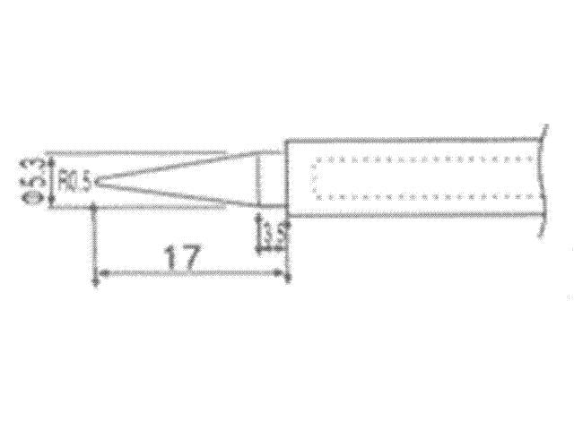 CXD70D A TIP - Solder Irons & Tips -