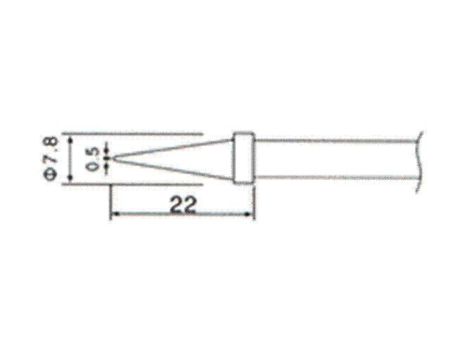 CXD99 C2 - 2 TIP - Solder Irons & Tips -