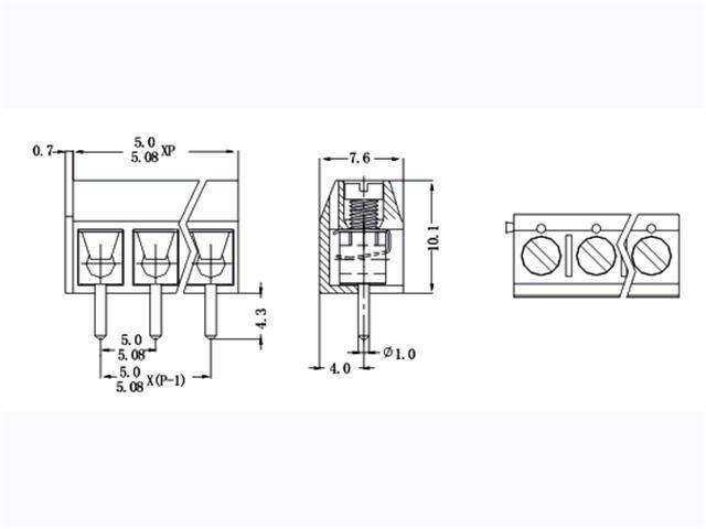 CZM5,08-3E - Terminals -