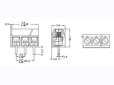 CZM5,08-3E - Terminals -