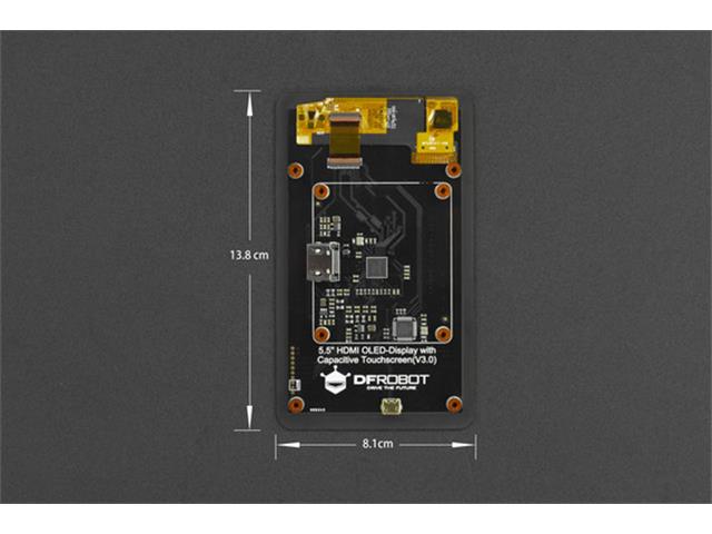 DFR MINI-HDMI 5,5IN OLED DISPLAY - Displays -
