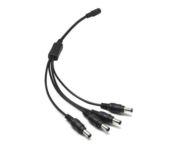 DC POWER SPLITER CABLE 1-4 - CCTV Leads -