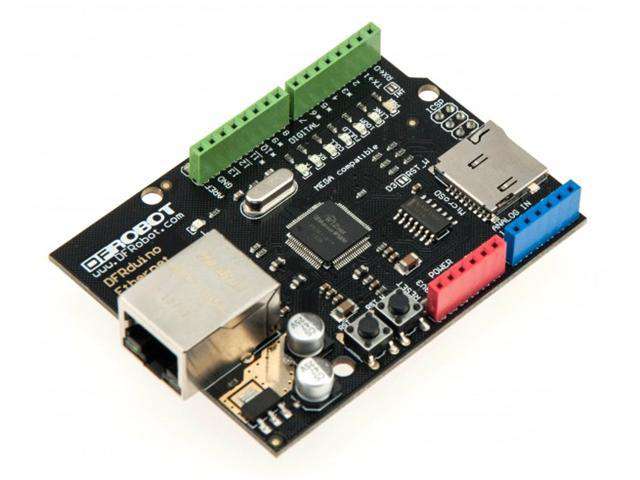 DFR DFRDUINO ETHERNET SHIELD - Breakout boards / Shields / Modules -