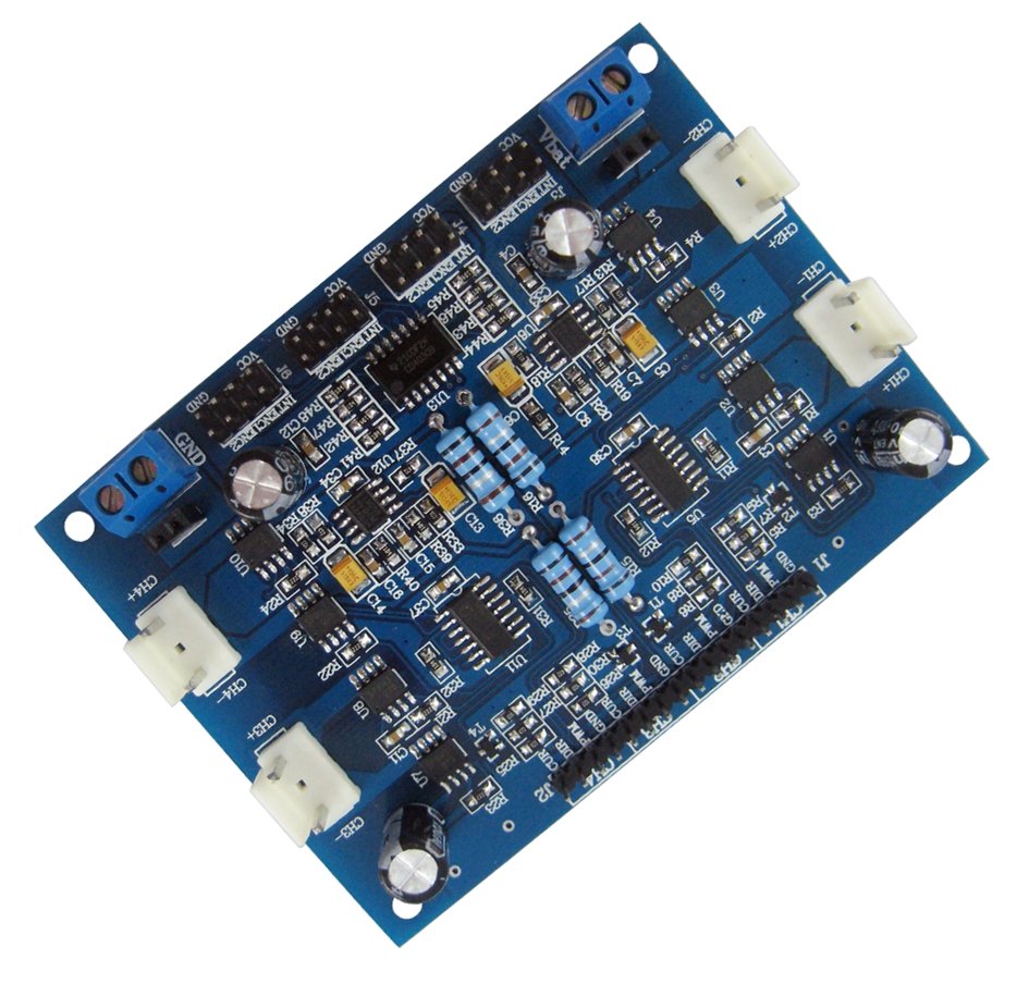 DGU 4CH 4,5A MOTOR CONTROL BOARD - Robot Controllers -