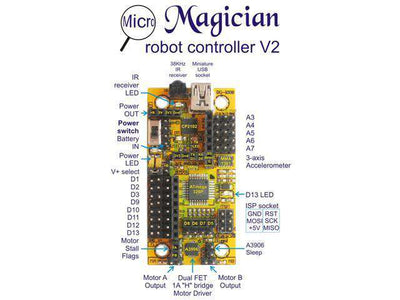 DGU MICRO MAGICIAN CONT BOARD V2 - Robot Controllers -