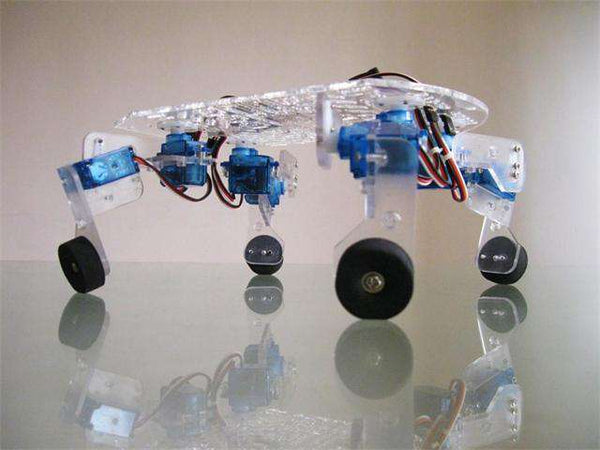 DGU QUAD BOT CHASSIS - Communica [Part No: DGU QUAD BOT CHASSIS]
