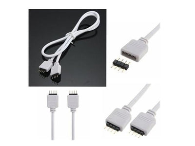 DHG LED RGB 4PIN F/F EXT 0.5CM - LED Accessories -