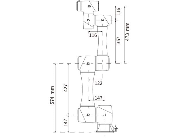 DOBOT CR5 ROBOT - Robot Arm -