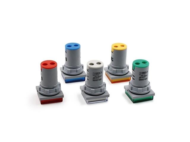 DPM 22MM SQ DUAL ACA/ACV P/METER - Panel Meters -