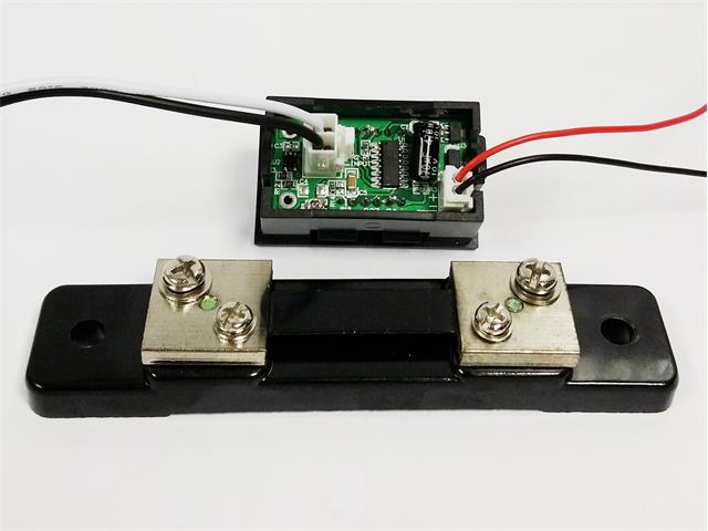 DPM DIGITAL AMP METER 50A RED - Panel Meters -