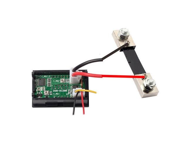 DPM/HKD DIG DUAL 100V 100A RD/BU - Panel Meters -