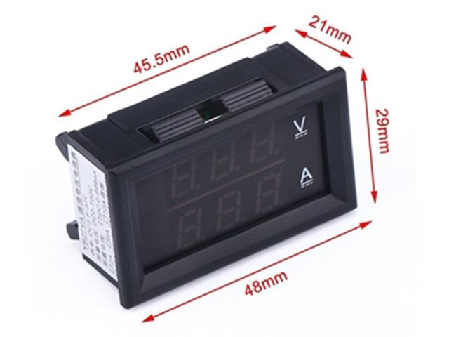 DPM/HKD DIGITAL DUAL 100V 10A RB - Panel Meters -