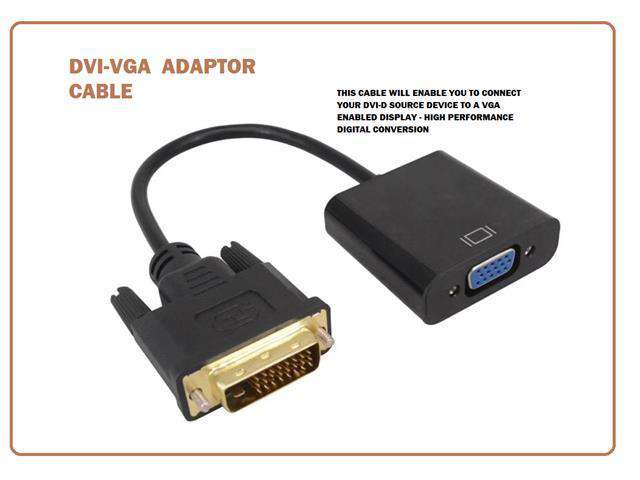 DVI-VGA ADAPTOR CABLE - HDMI / VGA / AV Converters -