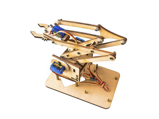 HKD ROBOT GRIPPER ARM + 4 SERVOS - Robot Arm -