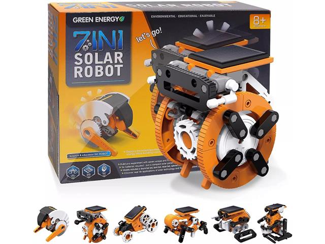 EDU-TOY 7 IN 1 SOLAR ROBOT KIT