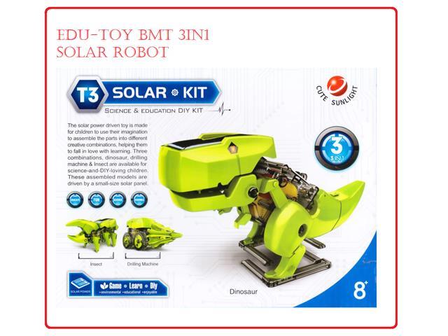 EDU-TOY BMT 3IN1 SOLAR ROBOT - Educational Kits -