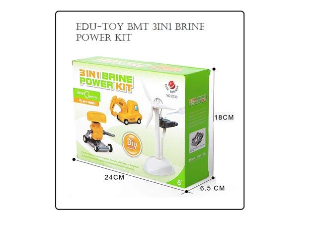EDU-TOY BMT 3IN1BRINE POWER KIT - Educational Kits -
