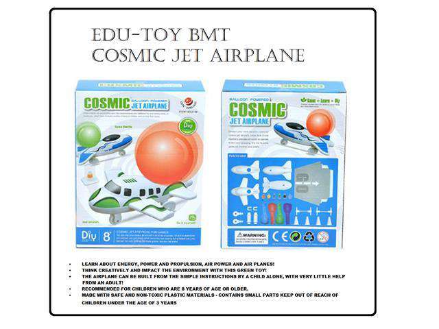 EDU-TOY BMT COSMIC JET AIRPLANE - Educational Kits -