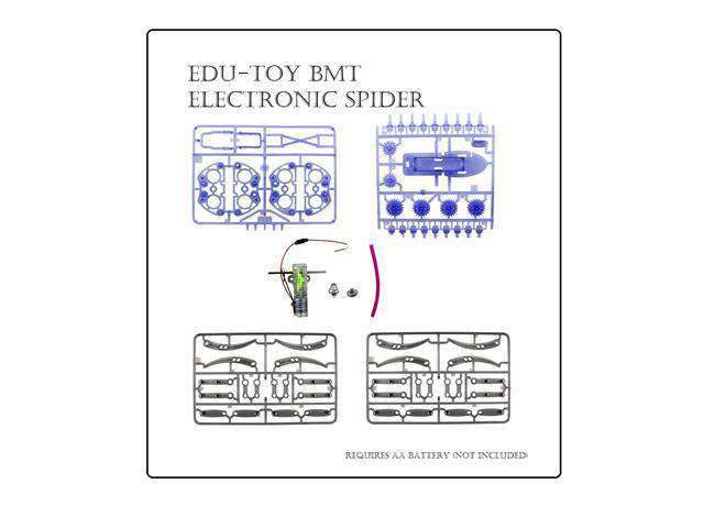 EDU-TOY BMT ELECTRONIC SPIDER - Educational Kits -