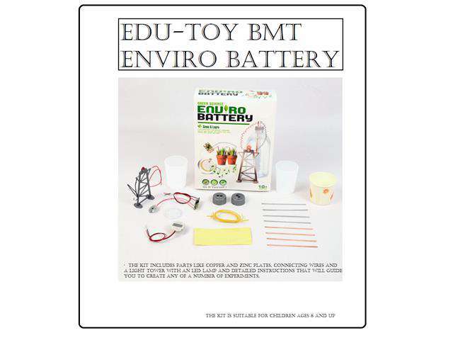 EDU-TOY BMT ENVIRO BATTERY - Educational Kits -