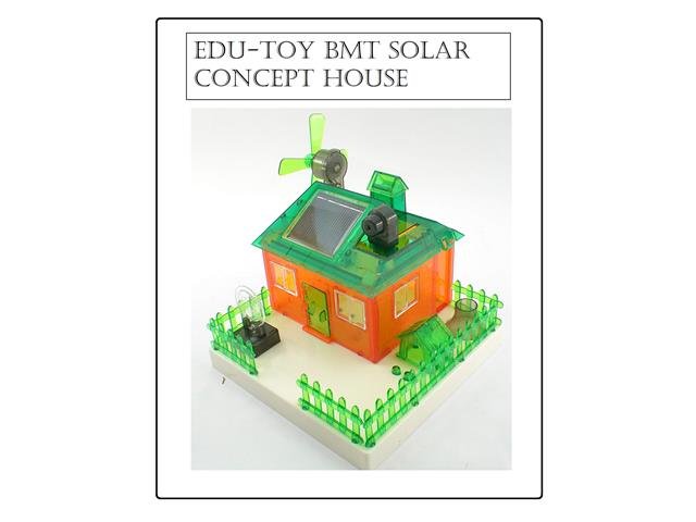 EDU-TOY BMT SOLAR CONCEPT HOUSE - Educational Kits - 4894091365164