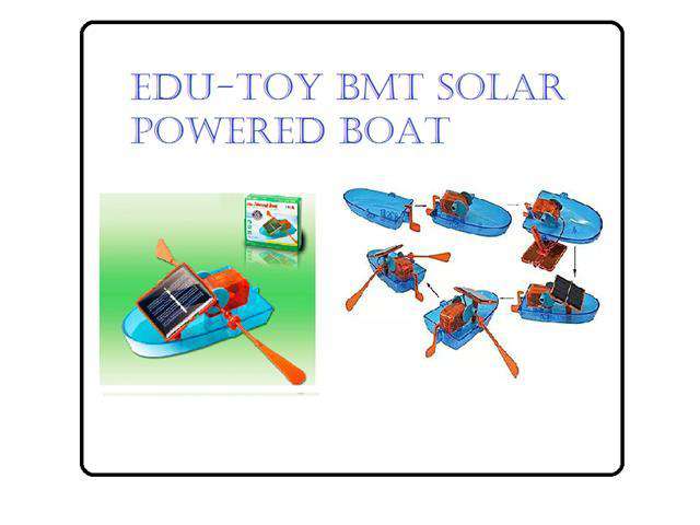 EDU-TOY BMT SOLAR POWERED BOAT - Educational Kits -