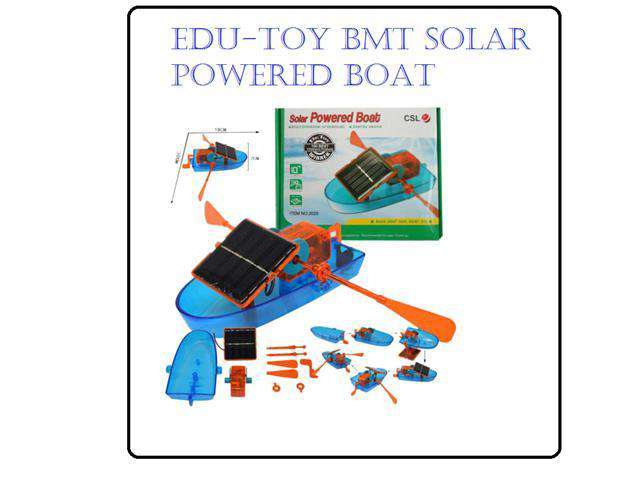 EDU-TOY BMT SOLAR POWERED BOAT - Educational Kits -