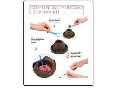 EDU - TOY BMT VOLCANO ERUPTION KIT - Educational Kits -