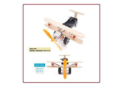 EDU-TOY MODEL AIRCRAFT KIT F-12 - Educational Kits -