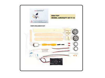 EDU-TOY MODEL AIRCRAFT KIT F-12 - Educational Kits -