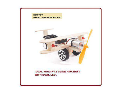 EDU-TOY MODEL AIRCRAFT KIT F-12 - Educational Kits -