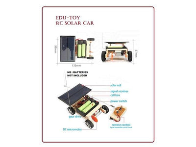 EDU - TOY RC SOLAR CAR - Educational Kits -