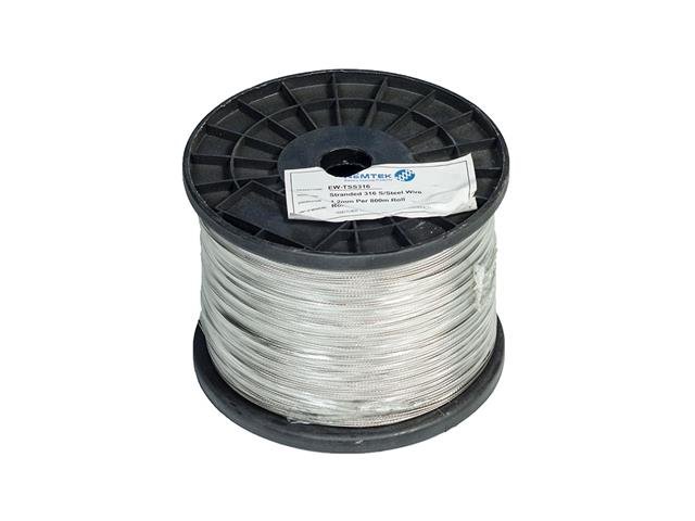 EF WIRE S/S STRANDED 1600M - Electric Fencing -