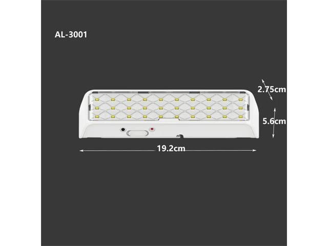 EMERGENCY LIGHT AL-3001 - Torches & Lights -