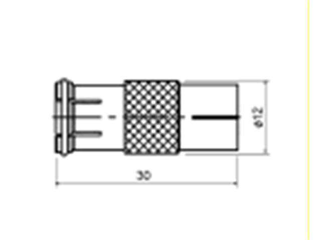 F-TYPE ADP M-TVSOC - R F Coaxial Connectors -