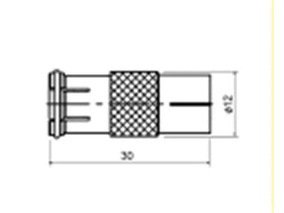 F-TYPE ADP M-TVSOC - R F Coaxial Connectors -