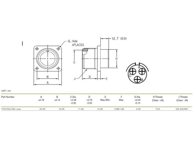XY3102A-10SL-3P - MIL-Spec / MIL-Type -