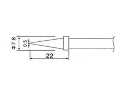 CXD99 C2-2 TIP - Solder Irons & Tips -