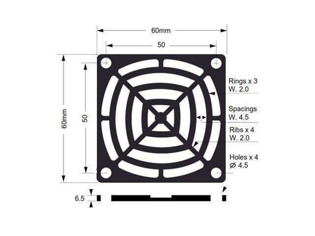 FANPLASGU-60 - Fans -