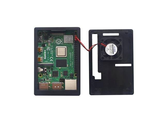 FGH RASP PI 4B PLASTIC ENCL +FAN - Internet of things (IoT) Enclosures -