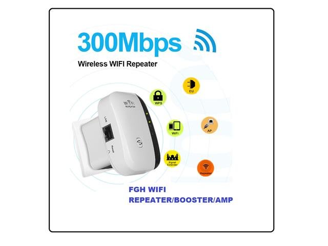 FGH WIFI REPEATER/BOOSTER/AMP - Wifi Routers Dongles & Accessories -