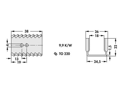 FK225SAL1 - Heatsinks -